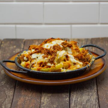 PULL PORK CHEESE FRIES