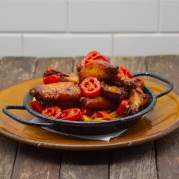 ALITAS DE POLLO PICANTES