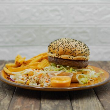 220 BURGER AND FRIES